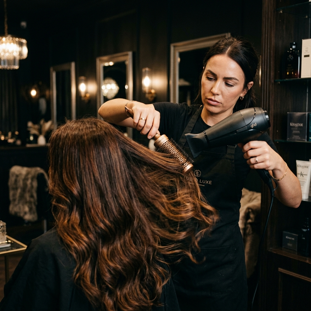 Salon consultation before a colour service